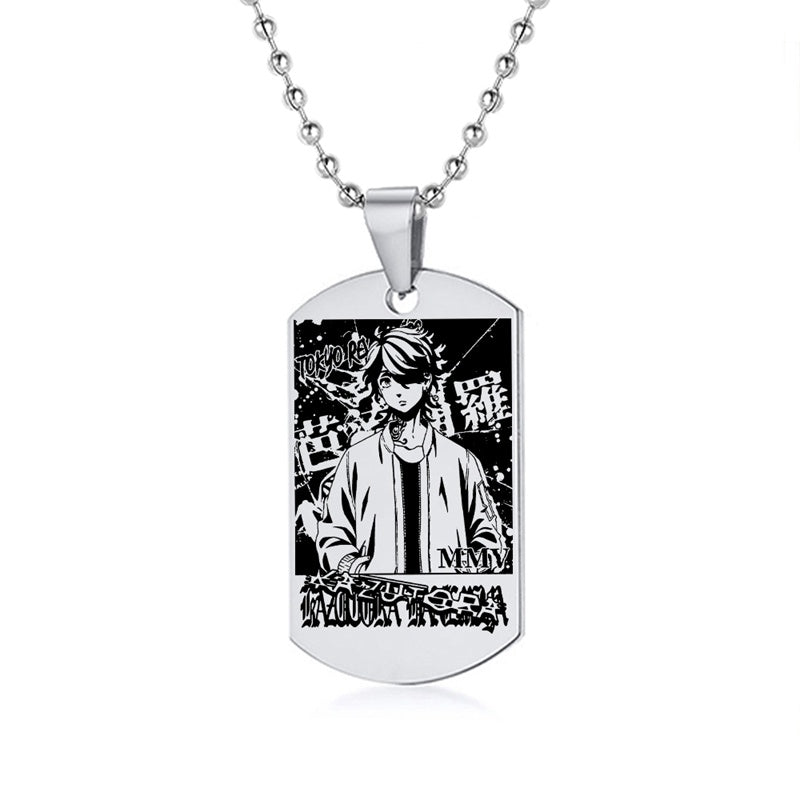 Tokyo Revengers Stainless Steel Dog Tag Necklace