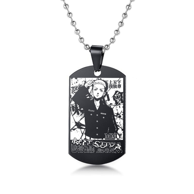 Tokyo Revengers Stainless Steel Dog Tag Necklace