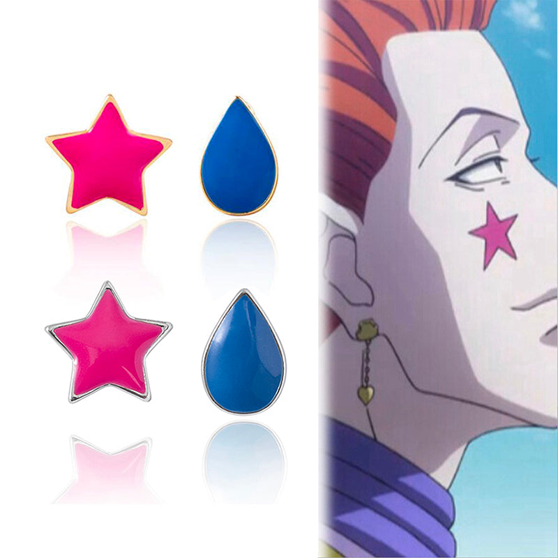 Hunter x Hunter earrings,
Hisoka earrings,
Hunter x Hunter anime jewelry,
Hisoka stud earrings,
Hunter x Hunter character earrings,
Enamel Hisoka earrings,
Hunter x Hunter collectible earrings,
Hisoka accessory,
Hunter x Hunter fandom jewelry,
Hisoka merchandise,
