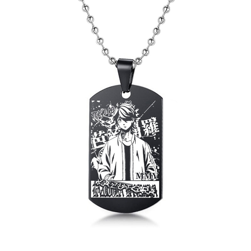 Tokyo Revengers Stainless Steel Dog Tag Necklace