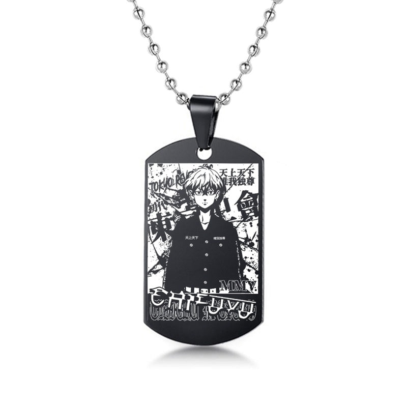 Tokyo Revengers Stainless Steel Dog Tag Necklace