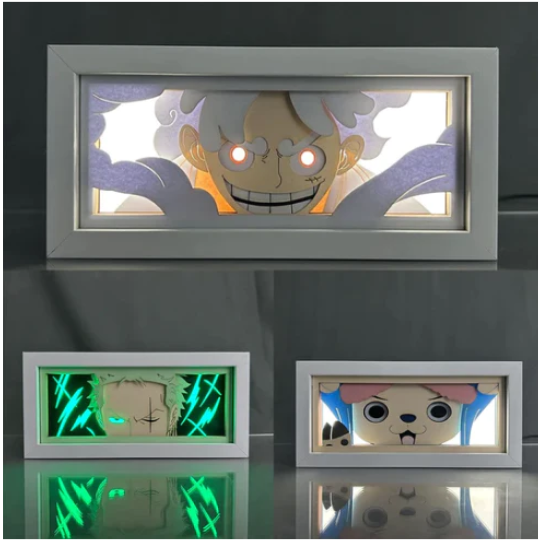 One Piece 3D LED Light Box