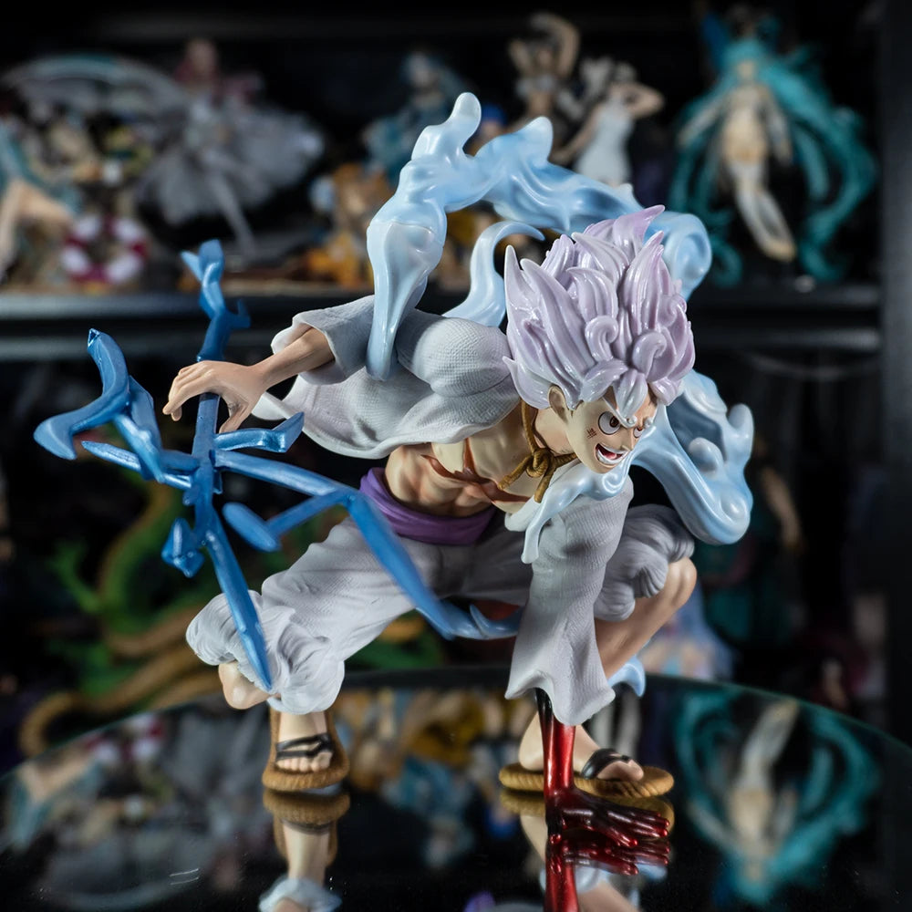 One Piece Lightning Luffy Gear 5 Figurine