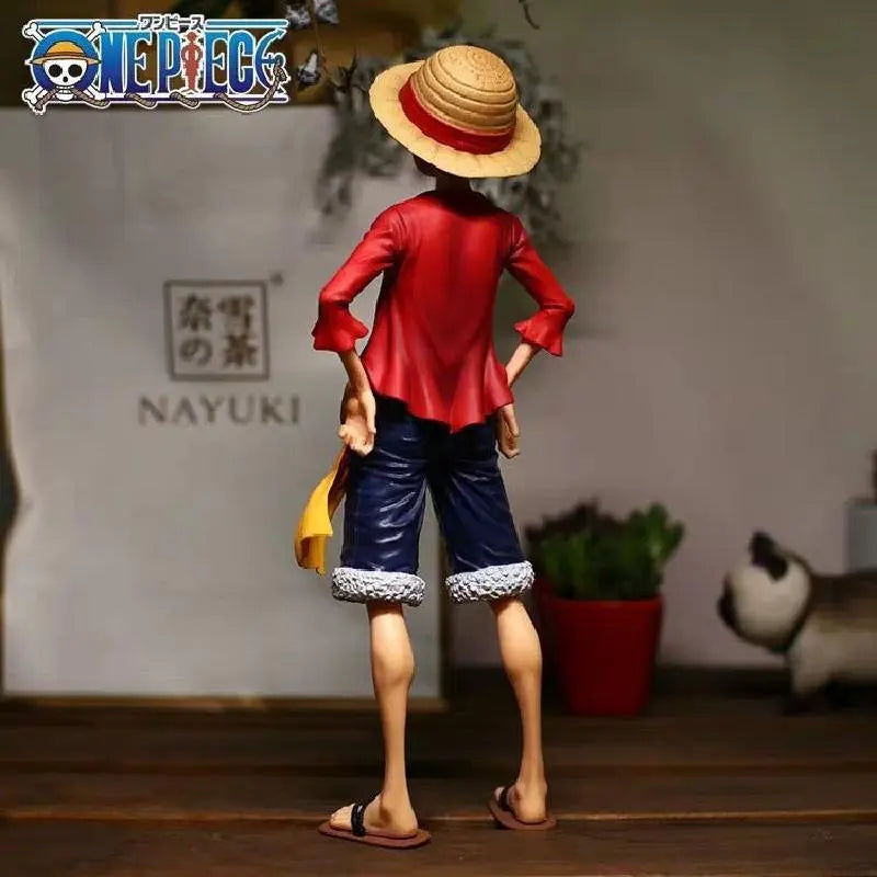 One Piece Figure: Confident Smiley Luffy- Three Form Face Changing Model Kit