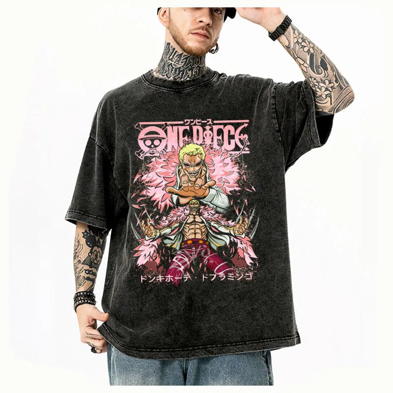 One Piece Doflamingo Oversized Tee