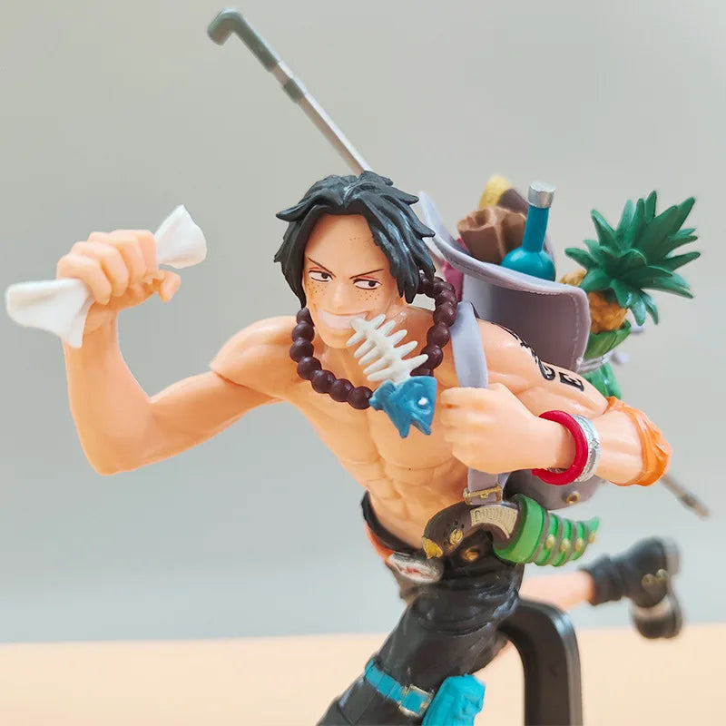 One Piece Luffy, Sabo & Ace Figure Set