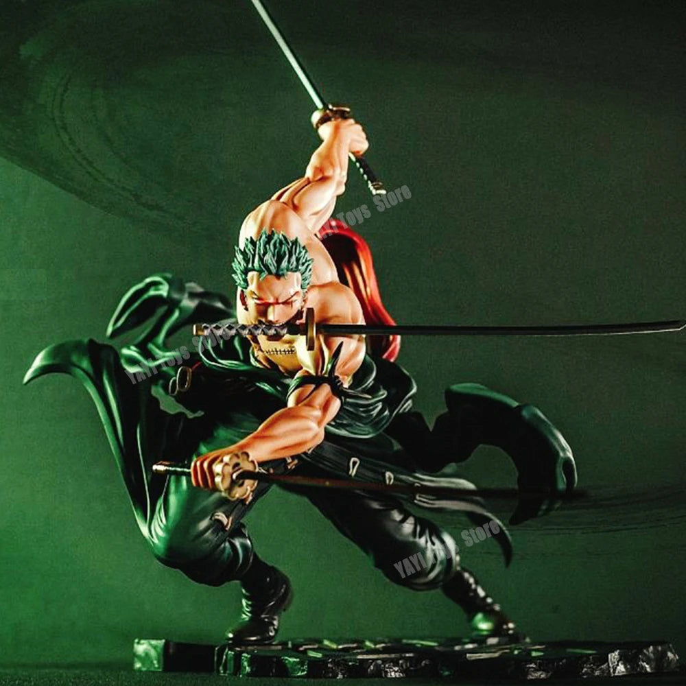 Roronoa Zoro Three-blade Figure