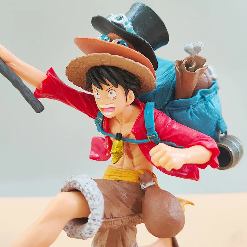 One Piece Luffy, Sabo & Ace Figure Set