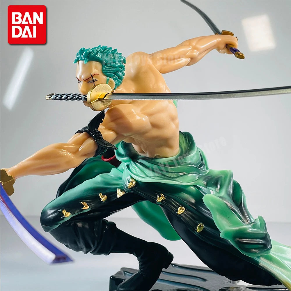 Roronoa Zoro Three-blade Figure