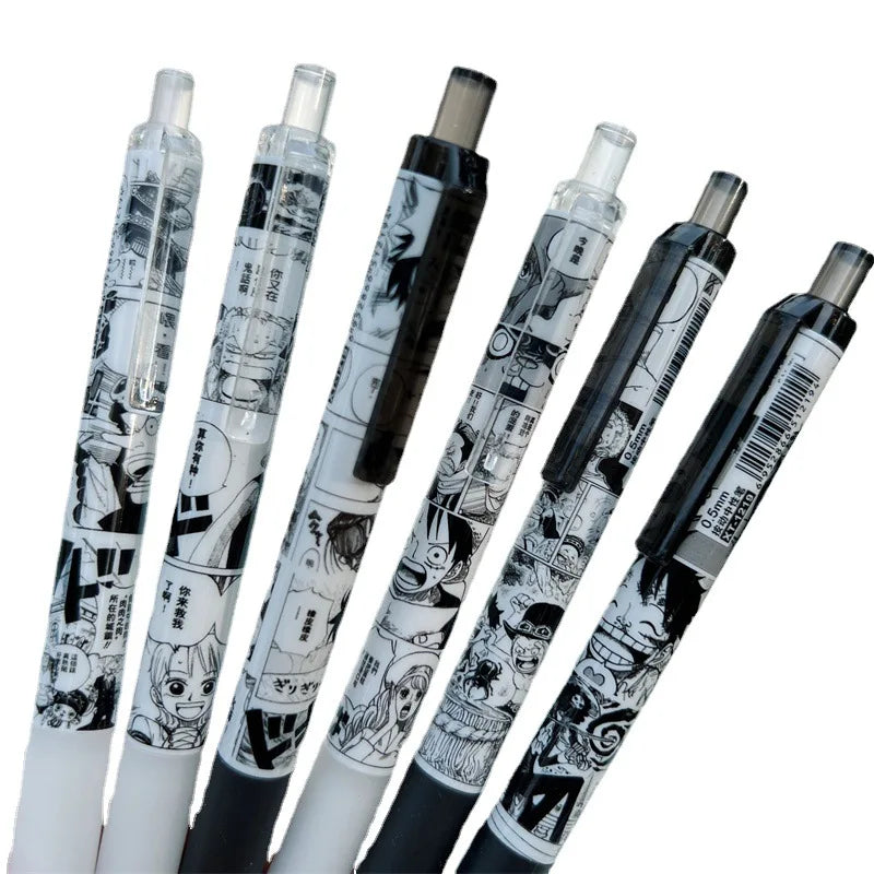 One Piece Gel Pen Set (6 Pack)