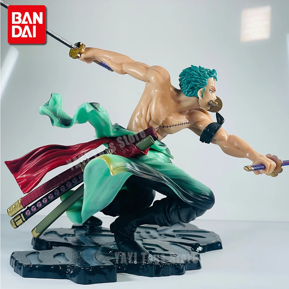 Roronoa Zoro Three-blade Figure