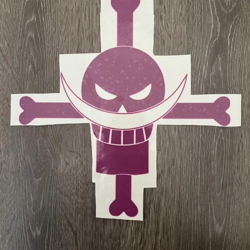 One Piece Portgas D. Ace Tattoo Sticker