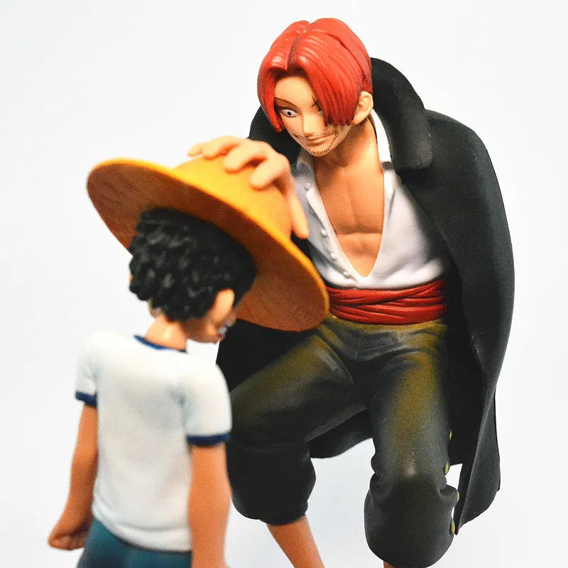 One Piece Anime Figure: Shanks Passes Hat to Luffy