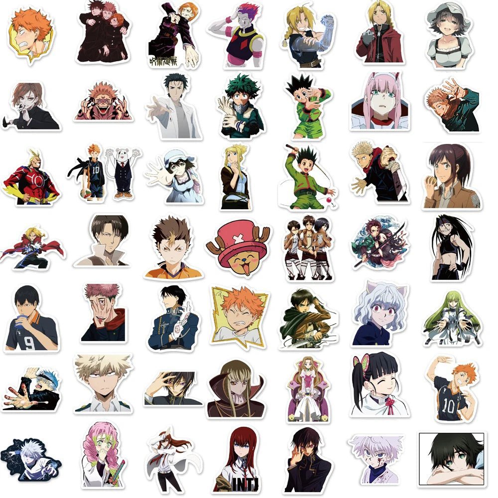 Anime character stickers,
Anime stickers,
Manga character stickers,
Japanese anime stickers,
Kawaii anime stickers,
Anime figure stickers,
Anime collectible stickers,
Anime decal stickers,
Anime art stickers,
