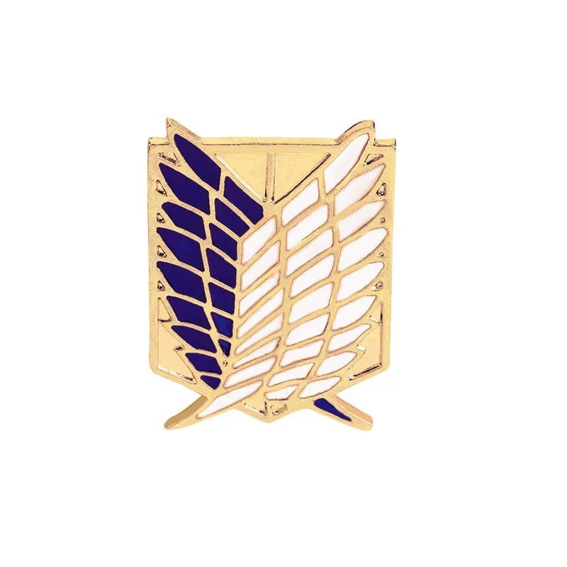 Attack on Titan badge,
Wings of Freedom pin,
AoT badge,
Attack on Titan pin,
Shingeki no Kyojin badge,
Wings of Freedom badge,
Anime badge,
Manga pin,
Attack on Titan collectible,
AoT Wings of Freedom pin,
