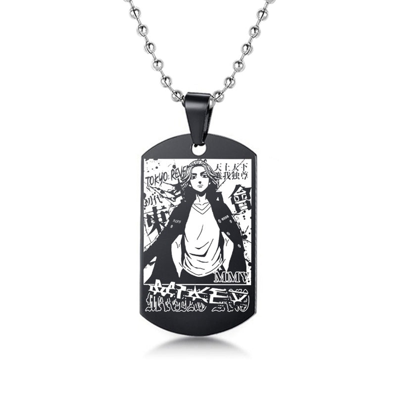 Tokyo Revengers Stainless Steel Dog Tag Necklace