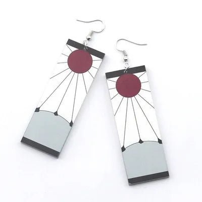 Demon Slayer Tanjiro Earrings - Bodega Japan