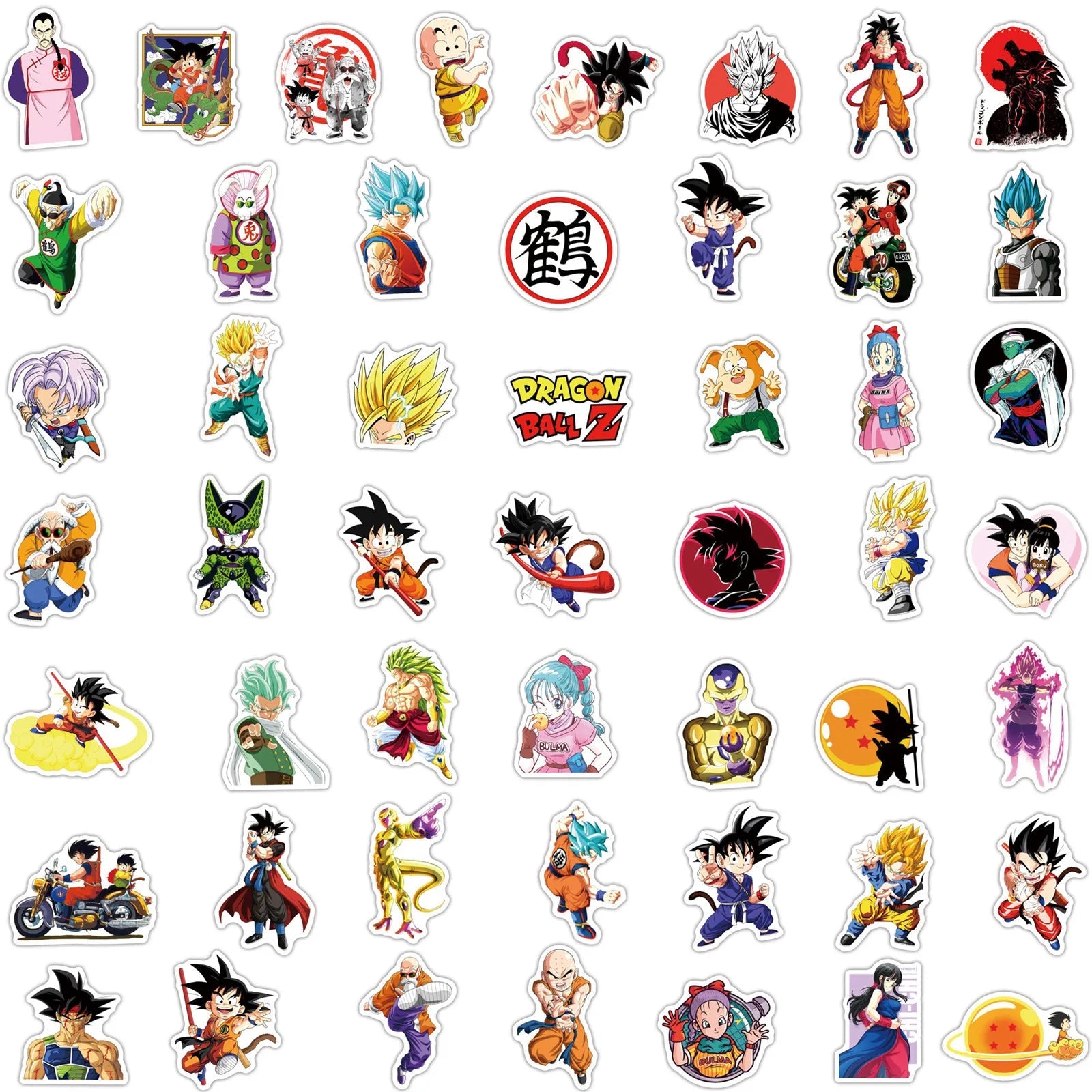 Dragon Ball stickers,
DBZ stickers,
Anime stickers,
Dragon Ball Z decals,
Goku stickers,
Dragon Ball character stickers,
Japanese anime stickers,
DBZ collectible stickers,
Dragon Ball sticker sheet,
Anime character stickers,
